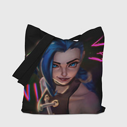 Сумка-шопер Jinx - Джинкс Паудер, цвет: 3D-принт