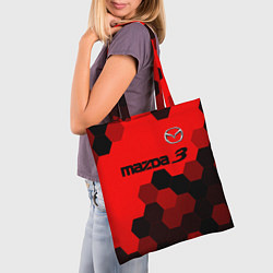 Сумка-шопер MAZDA 3 Графика, цвет: 3D-принт — фото 2