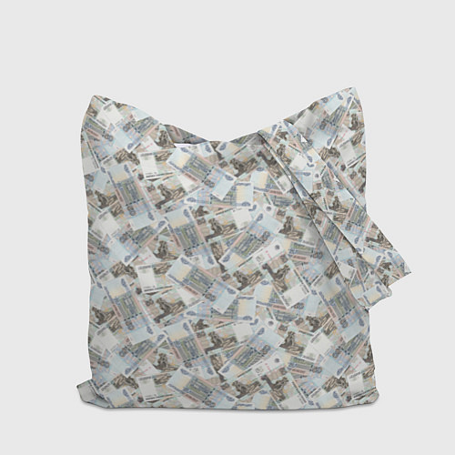 Сумка-шоппер Банкноты 50 рублей / 3D-принт – фото 2