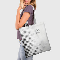 Сумка-шопер Mercedes-Benz - White, цвет: 3D-принт — фото 2