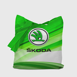 Сумка-шоппер Skoda texture