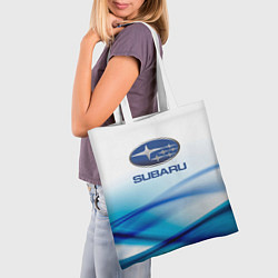 Сумка-шопер Subaru Спорт текстура, цвет: 3D-принт — фото 2