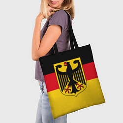 Сумка-шопер Германия - Germany, цвет: 3D-принт — фото 2