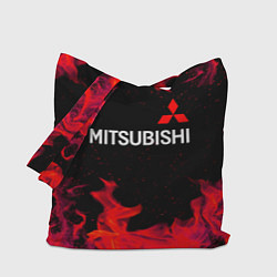 Сумка-шоппер Mitsubishi пламя огня