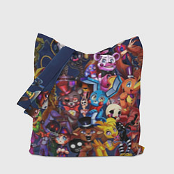 Сумка-шоппер Cute Fnaf Pattern