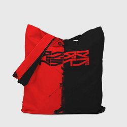 Сумка-шопер Акудама драйв арт, цвет: 3D-принт