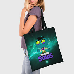 Сумка-шопер Eve Brawl Stars Ева Бравлстарс, цвет: 3D-принт — фото 2