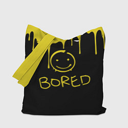 Сумка-шопер Sherlock Bored Big Smile, цвет: 3D-принт