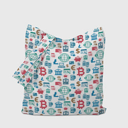 Сумка-шоппер Виртуальная Валюта Currency