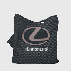 Сумка-шопер LEXUS Lexus - Карбон, цвет: 3D-принт