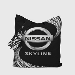 Сумка-шоппер NISSAN SKYLINE Следы