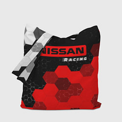 Сумка-шопер НИССАН Racing Графика, цвет: 3D-принт