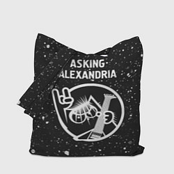 Сумка-шоппер Asking Alexandria - КОТ - Краска