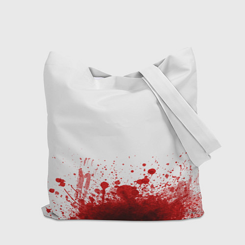 Сумка-шоппер Имитация крови трэш / 3D-принт – фото 2