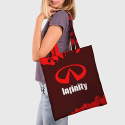 Сумка-шопер INFINITI Infinity Краска, цвет: 3D-принт — фото 2