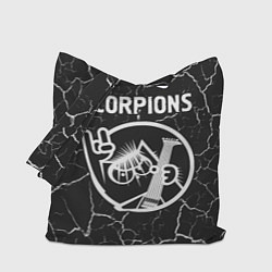 Сумка-шоппер Scorpions КОТ Трещины