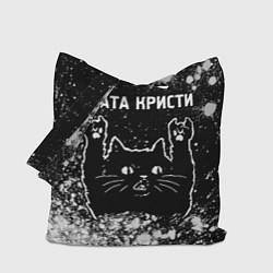Сумка-шопер Агата Кристи Rock Cat FS, цвет: 3D-принт