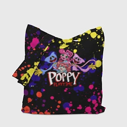 Сумка-шоппер Poppy Playtime Huggy, Kissy, Poppy, Mommy Long Leg