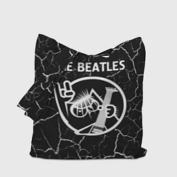 Сумка-шоппер The Beatles - КОТ - Трещины