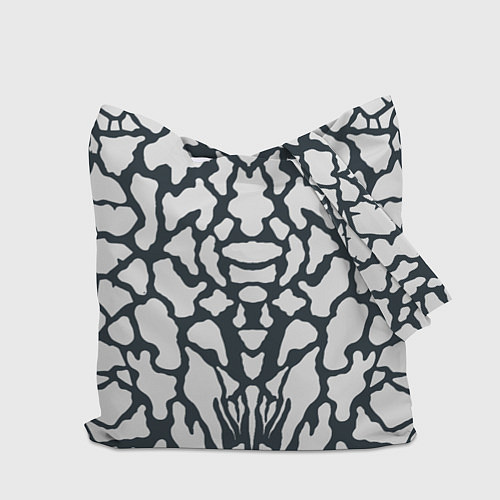Сумка-шоппер Animal Black and White Pattern / 3D-принт – фото 2