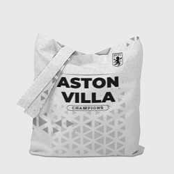 Сумка-шопер Aston Villa Champions Униформа, цвет: 3D-принт