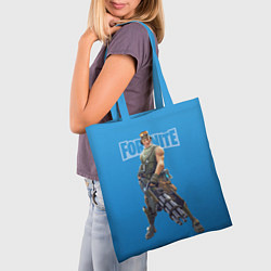 Сумка-шопер Fortnite Recon Scout Video game Разведчик, цвет: 3D-принт — фото 2