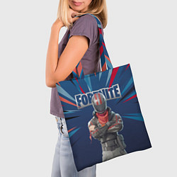 Сумка-шопер Fortnite Герой асфальта Burnout Video game, цвет: 3D-принт — фото 2