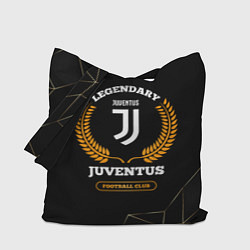 Сумка-шоппер Лого Juventus и надпись Legendary Football Club на