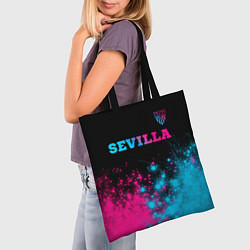 Сумка-шопер Sevilla Neon Gradient, цвет: 3D-принт — фото 2