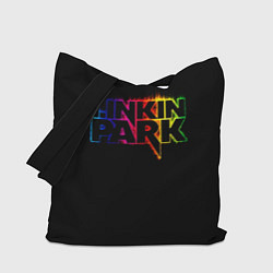 Сумка-шопер Linkin Park neon, цвет: 3D-принт