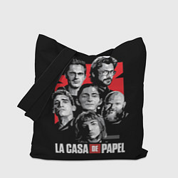 Сумка-шоппер Бумажный дом La Casa De Papel