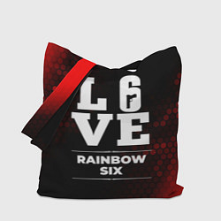 Сумка-шоппер Rainbow Six Love Классика