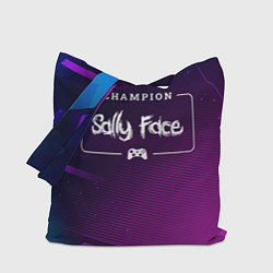 Сумка-шоппер Sally Face Gaming Champion: рамка с лого и джойсти