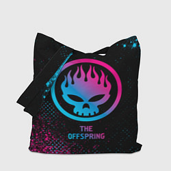 Сумка-шопер The Offspring Neon Gradient, цвет: 3D-принт