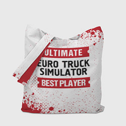 Сумка-шоппер Euro Truck Simulator: красные таблички Best Player