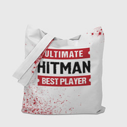 Сумка-шоппер Hitman: красные таблички Best Player и Ultimate