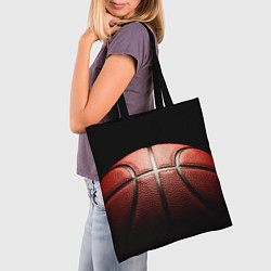 Сумка-шопер Basketball ball, цвет: 3D-принт — фото 2
