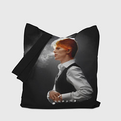 Сумка-шопер David Bowie - Thin White Duke, цвет: 3D-принт