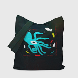 Сумка-шопер Half an Octopuss - The Cure, цвет: 3D-принт
