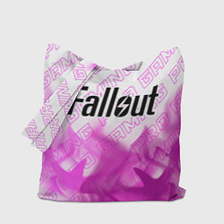 Сумка-шопер Fallout pro gaming: символ сверху, цвет: 3D-принт