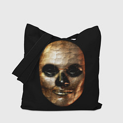 Сумка-шопер Золотая маска Хэллоуин, цвет: 3D-принт