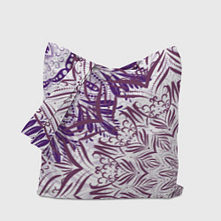 Сумка-шоппер Фиолетовые мандалы