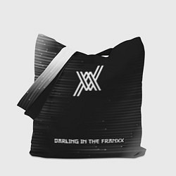 Сумка-шопер Darling in the FranXX японский шрифт: символ, надп, цвет: 3D-принт