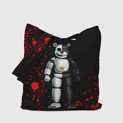 Сумка-шоппер Monokuma and Five Nights at Freddys