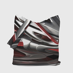 Сумка-шопер Блестящие фигуры, цвет: 3D-принт