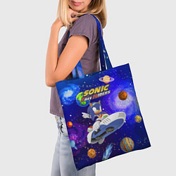 Сумка-шопер Sonic Free Riders - Hedgehog - Racer, цвет: 3D-принт — фото 2
