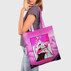Сумка-шопер Neon Genesis Evangelion: Eva 01, цвет: 3D-принт — фото 2