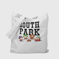 Сумка-шопер South park кострёр, цвет: 3D-принт