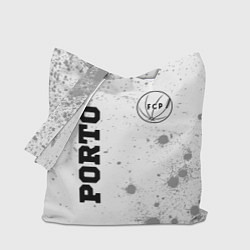 Сумка-шопер Porto sport на светлом фоне: надпись, символ, цвет: 3D-принт