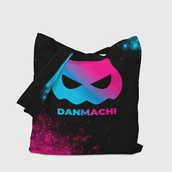 Сумка-шопер DanMachi - neon gradient, цвет: 3D-принт